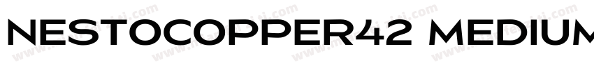 NestoCopper42 Medium字体转换